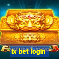 ix bet login