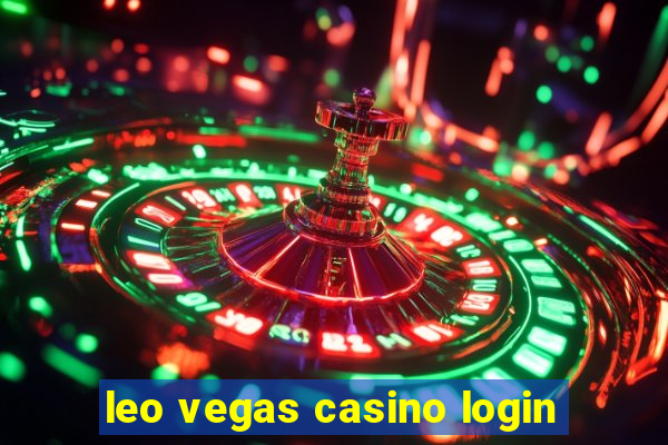 leo vegas casino login