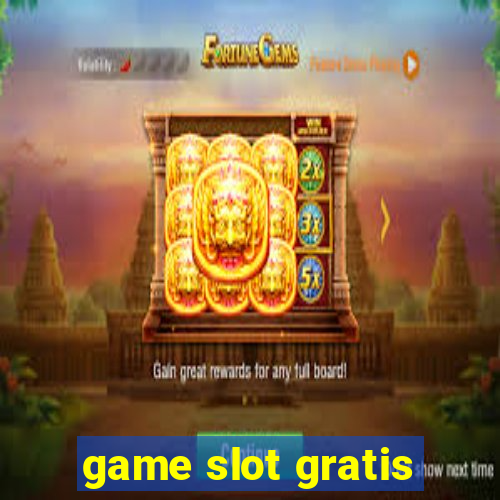 game slot gratis