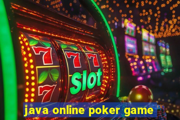 java online poker game