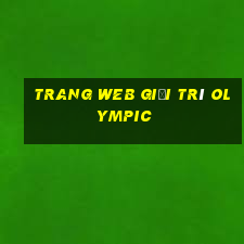 Trang web giải trí Olympic