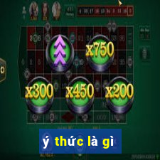 ý thức là gì