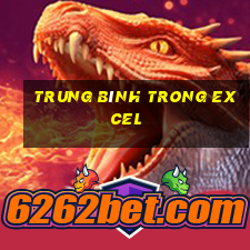 trung bình trong excel