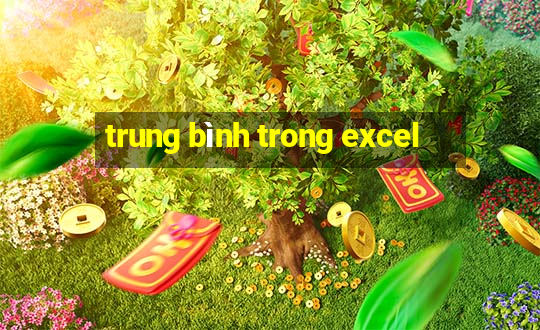 trung bình trong excel