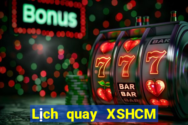 Lịch quay XSHCM thứ Ba