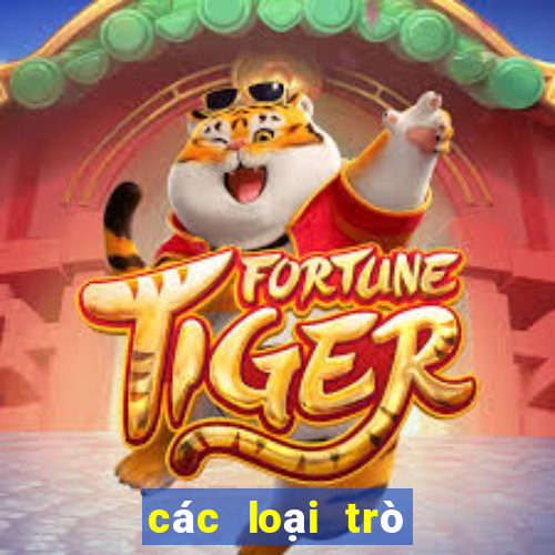 các loại trò chơi trong casino