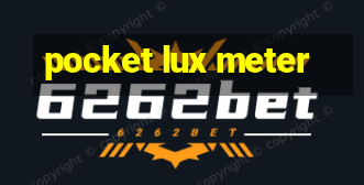 pocket lux meter