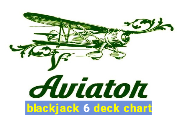 blackjack 6 deck chart