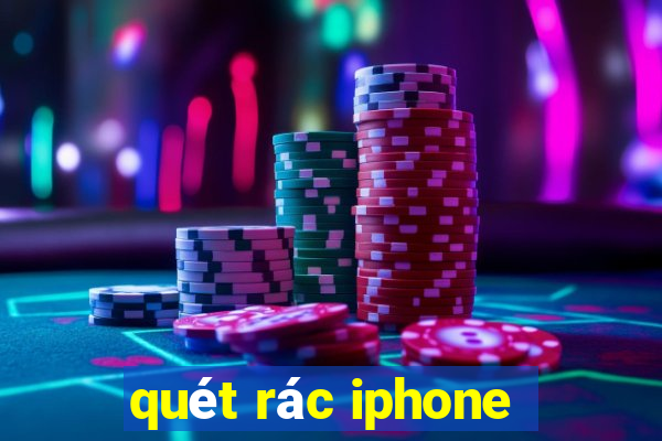 quét rác iphone