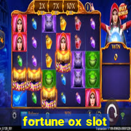 fortune ox slot