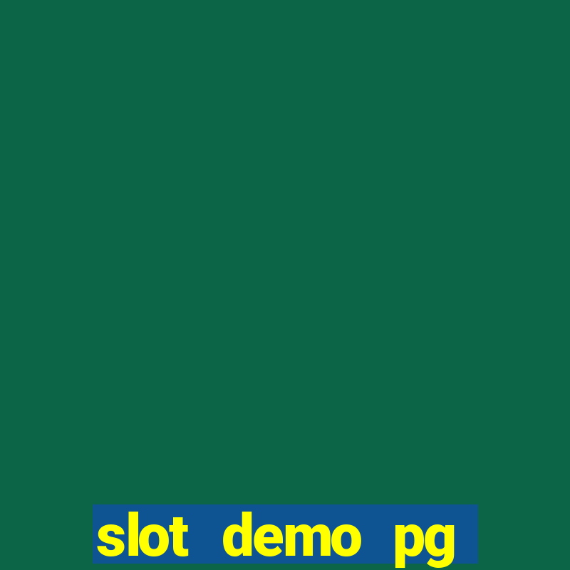 slot demo pg gratis indonesia