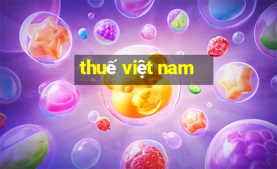 thuế việt nam