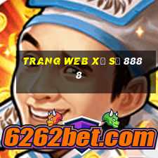 Trang web xổ số 8888