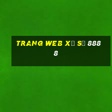 Trang web xổ số 8888