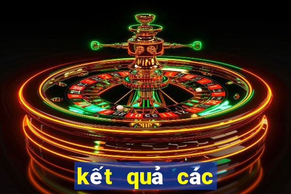 kết quả các trận bóng đá