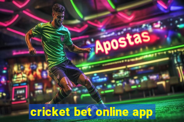 cricket bet online app