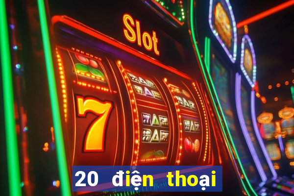 20 điện thoại di động game bài