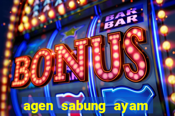 agen sabung ayam dan slot