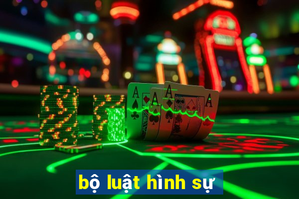 bộ luật hình sự