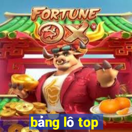 bảng lô top