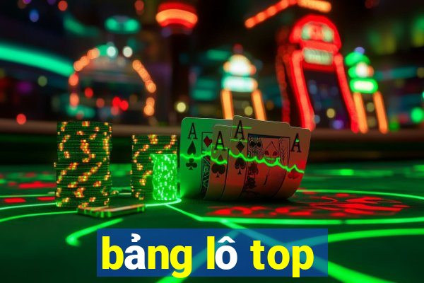 bảng lô top