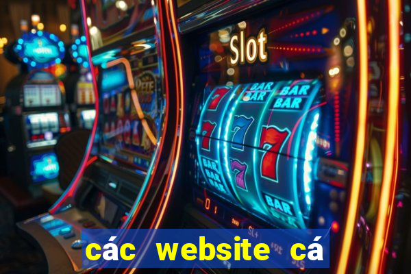 các website cá cược uy tín