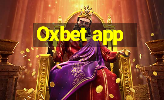 Oxbet app