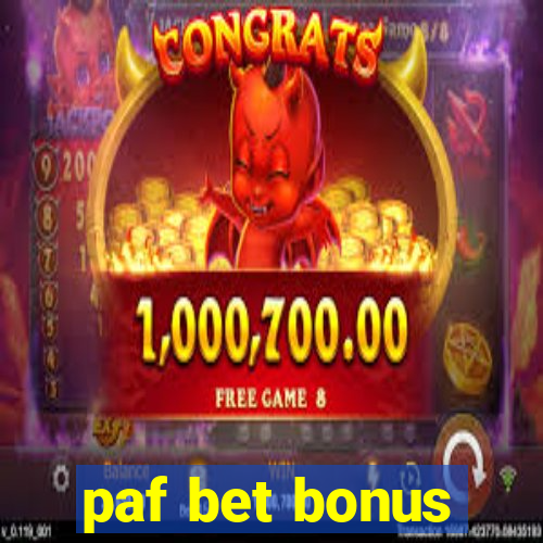 paf bet bonus