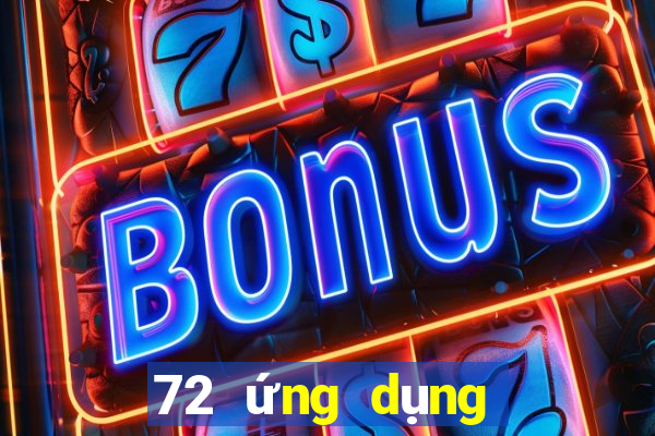 72 ứng dụng xổ số