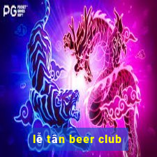 lễ tân beer club