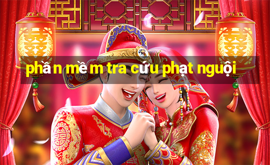 phần mềm tra cứu phạt nguội