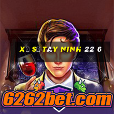 xổ số tây ninh 22 6