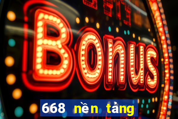 668 nền tảng xổ số trực tuyến