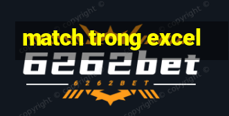 match trong excel