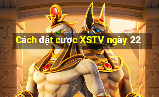 Cách đặt cược XSTV ngày 22