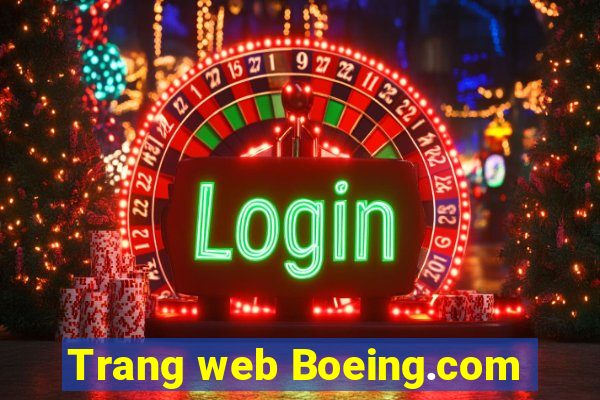 Trang web Boeing.com