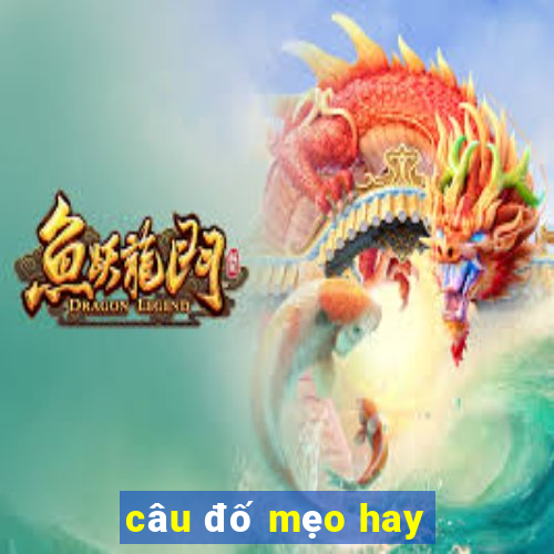 câu đố mẹo hay