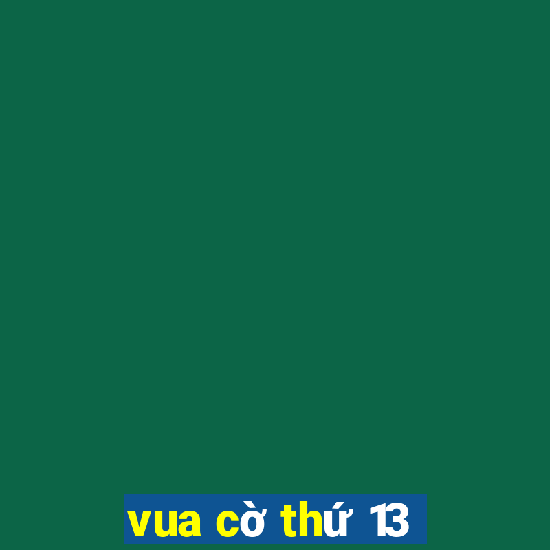 vua cờ thứ 13