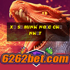 xổ số minh ngọc chủ nhật