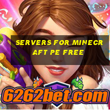 servers for minecraft pe free