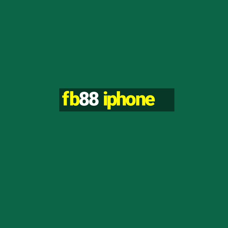 fb88 iphone