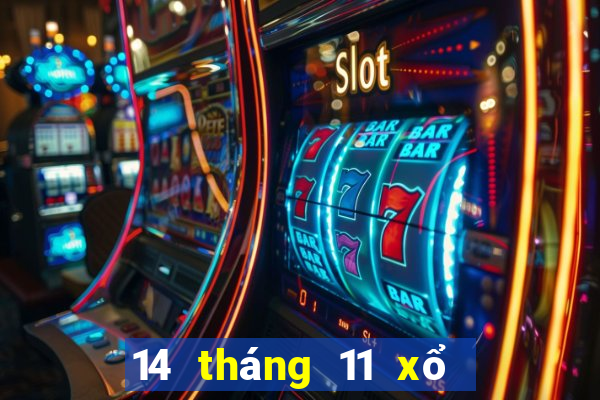 14 tháng 11 xổ số bến tre