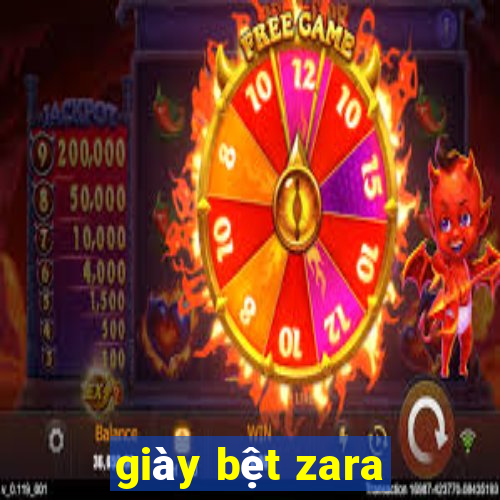 giày bệt zara