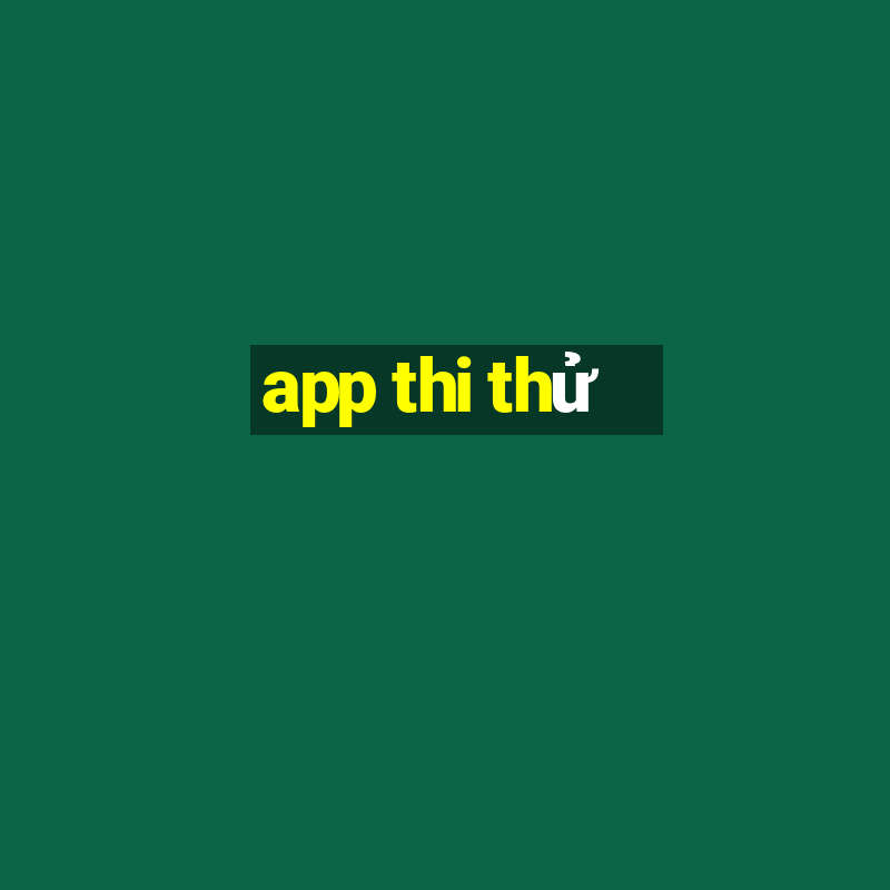 app thi thử