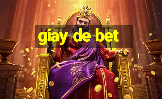 giay de bet