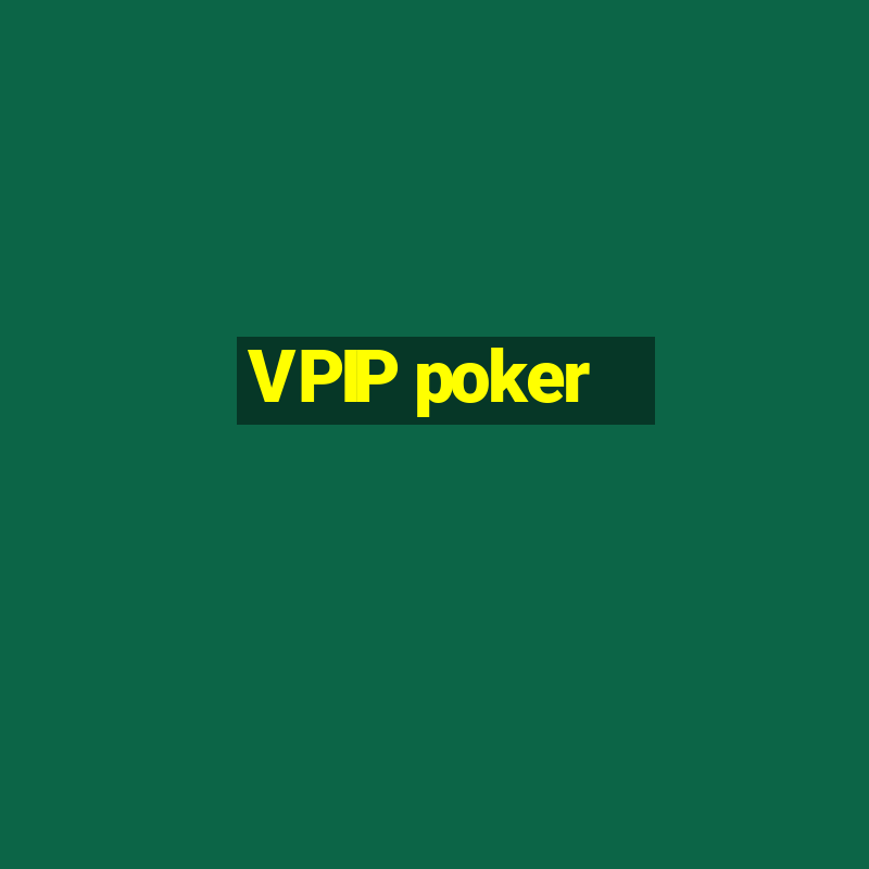 VPIP poker