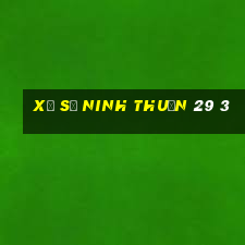 xổ số ninh thuận 29 3