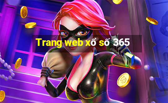 Trang web xổ số 365