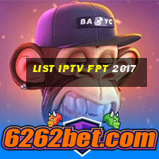 list iptv fpt 2017