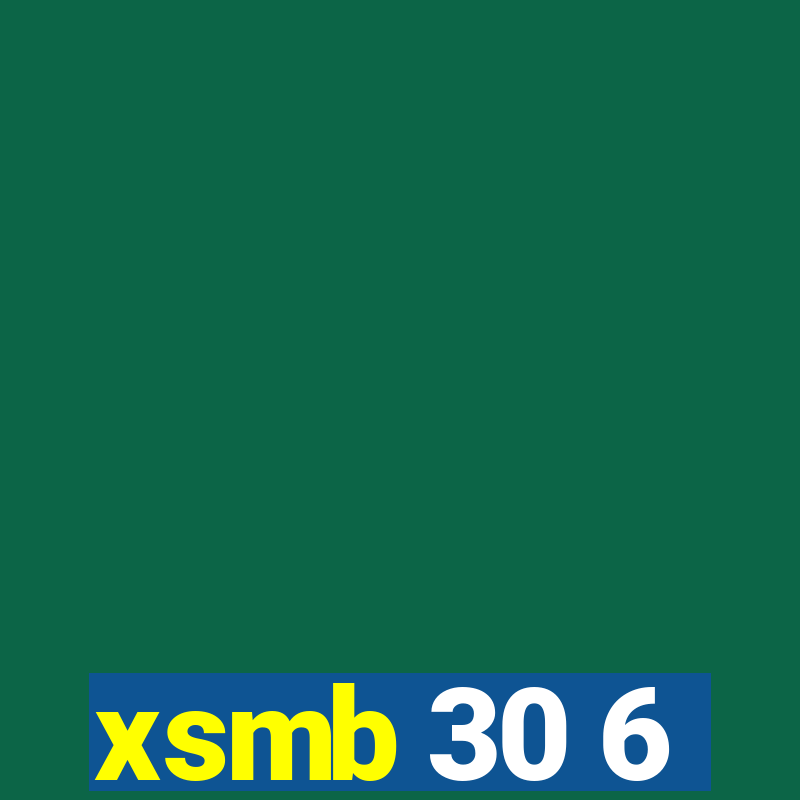 xsmb 30 6